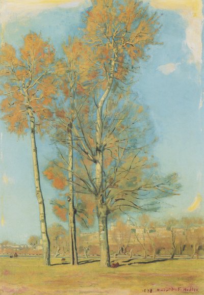 Landscape near Madrid by Ferdinand Hodler